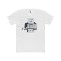 Fax Machine Unisex Tee - Slowing Down in a Fast-Paced World
