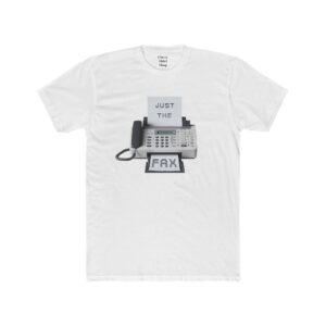 Fax Machine Unisex Tee - Slowing Down in a Fast-Paced World