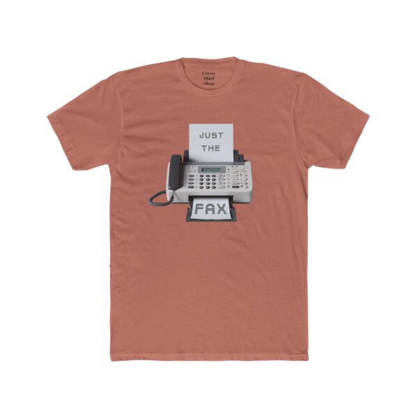 Fax Machine Unisex Tee - Slowing Down in a Fast-Paced World - Image 7