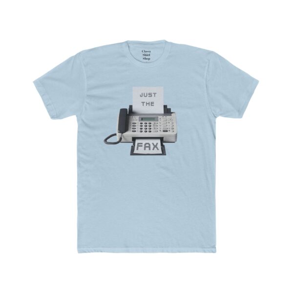 Fax Machine Unisex Tee - Slowing Down in a Fast-Paced World - Image 3