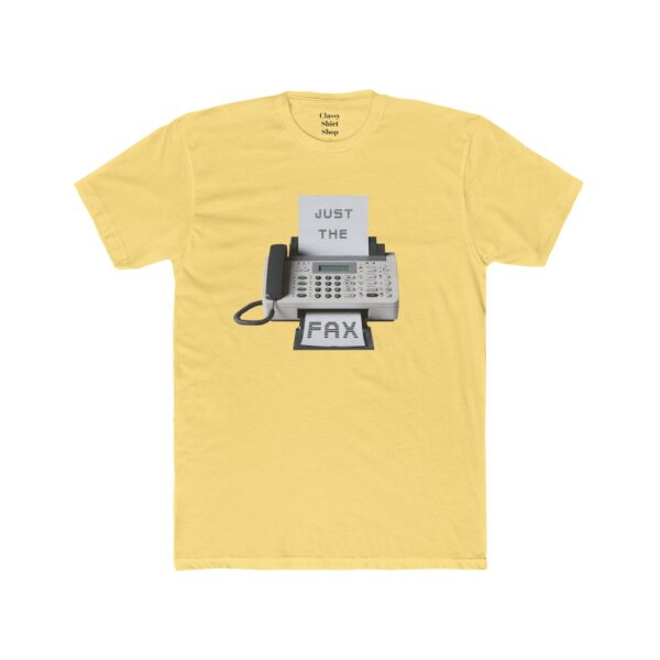 Fax Machine Unisex Tee - Slowing Down in a Fast-Paced World - Image 13