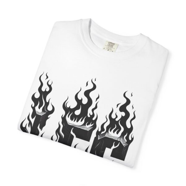 Crypto let's Fuking Go Burn Unisex T-shirt - Image 3